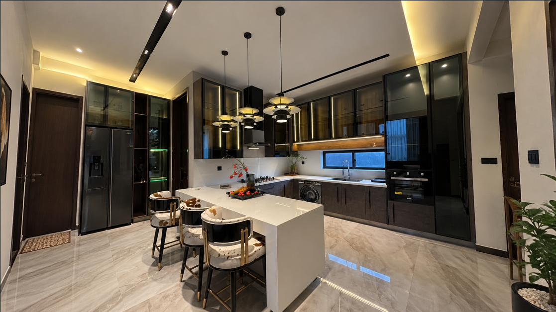 Luxury kitchen interior